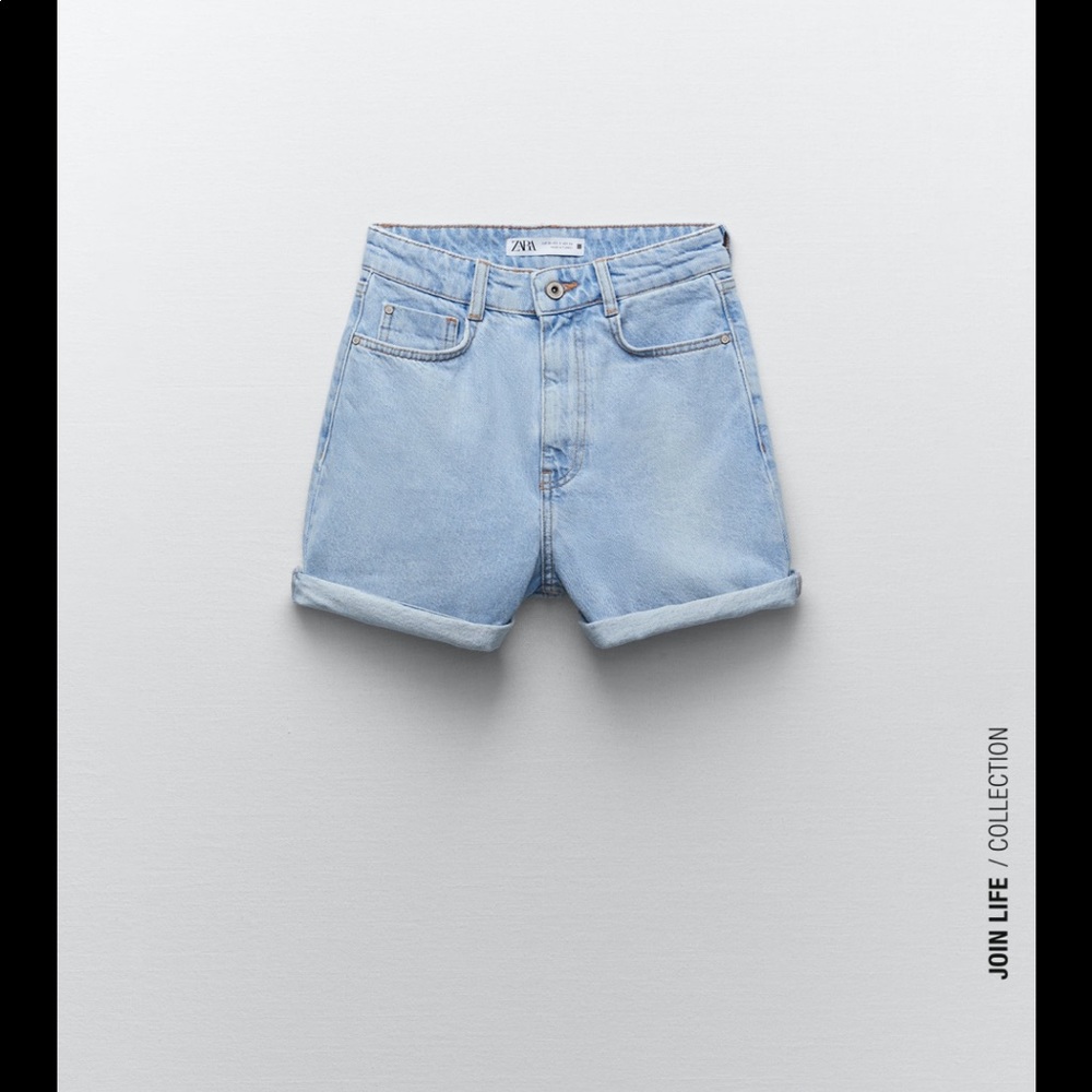 Zara mom fit shorts size 8
